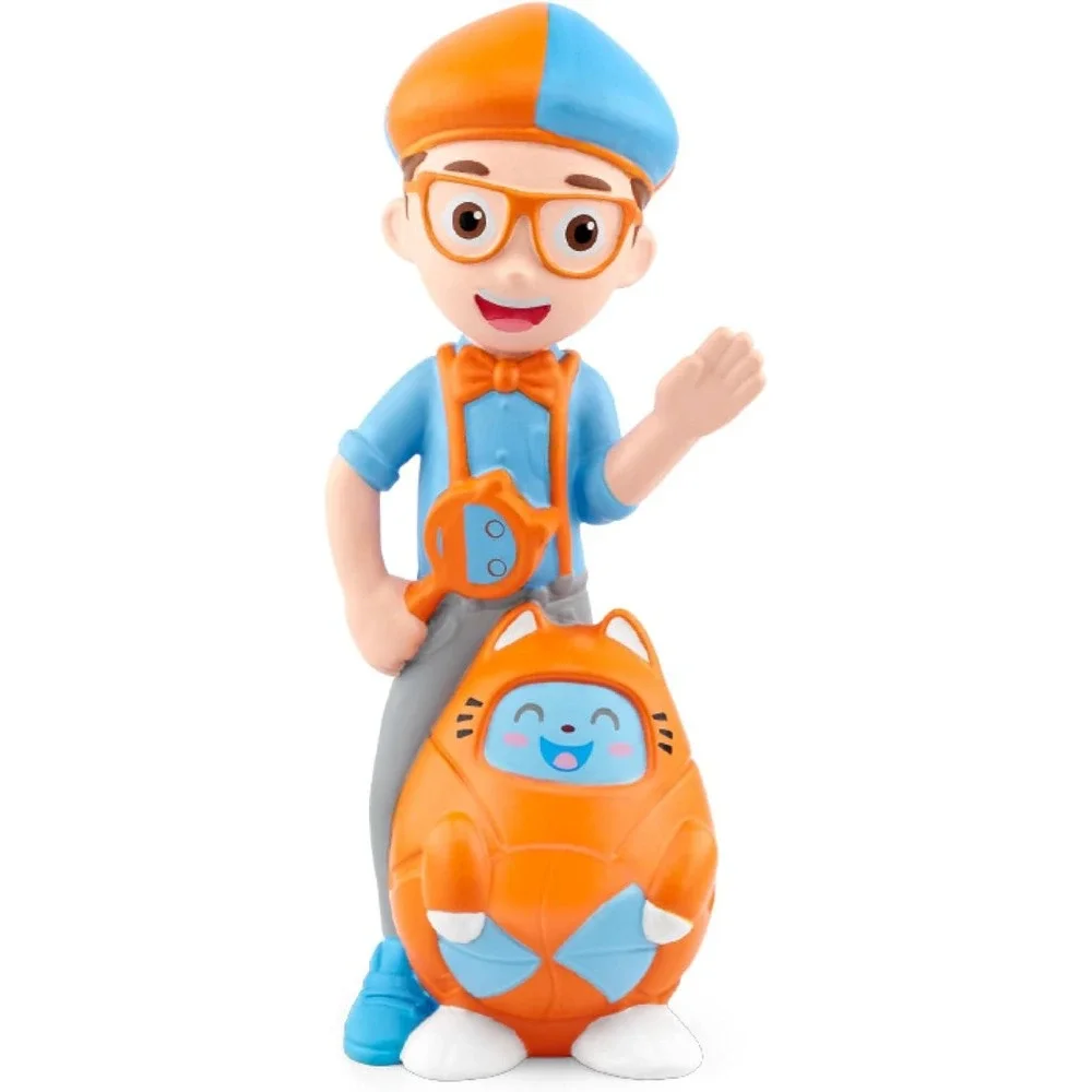 Tonies Blippi Moonbug Audio Play Figurine for Toniebox Orange Blue Hand-Painted